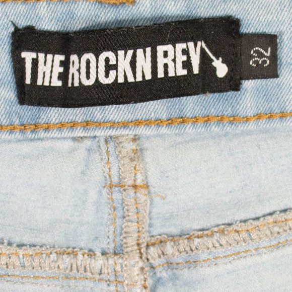 🏁 2/$30 - The Rockn Rev Distressed Moto Stretch Skinny Jeans - Picture 7 of 8